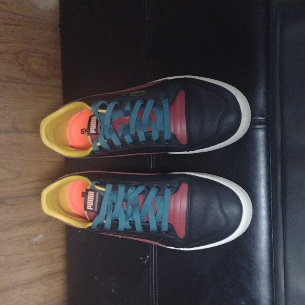Multi Color Puma Shock Wedge Ralph Sampson